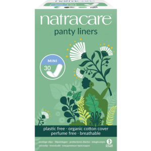 Natracare Mini Panty Liners - 30pk