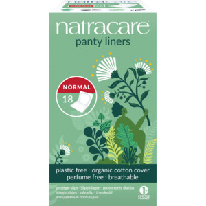 Natracare Normal Panty Liners Purse Pack - 18pk