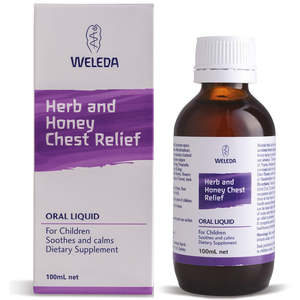 Personal Care: Weleda Herb & Honey Chest Relief 100ml - for children - 100ml