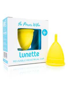 Personal Care Period Maternity Care: Lunette Menstrual Cup Lemon Model 2 - Each
