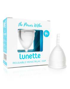 Personal Care Period Maternity Care: Lunette Menstrual Cup Clear Model 1 - Each