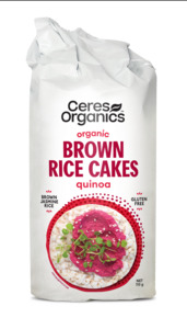 Snacks: Organic Brown Rice Cakes, with Quinoa - 110g
