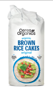 Organic Brown Rice Cakes, Original - 110g
