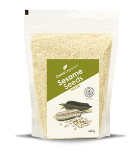 Organic Sesame Seeds, Hulled - 400 g