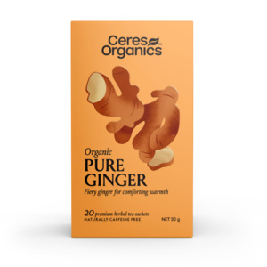 Organic Pure Ginger Herbal Tea - 20bag
