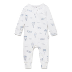 Aster & Oak Air Balloon Zip Romper