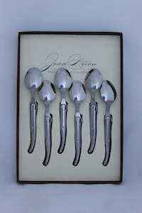 Laguiole: Stainless Steel Coffee spoons set 6