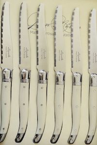 Laguiole: Laguiole Round Table Knives Set 6