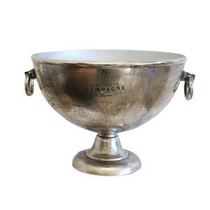 Cc Interiors: Marais Engraved Large Round Champagen & Punch Bowl