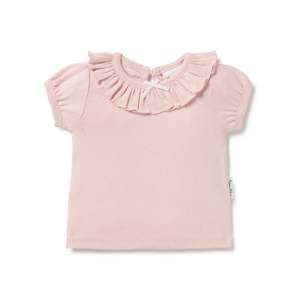 Aster And Oak: Aster & Oak Petal Pointelle Ruffle Top