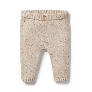 Baby Clothing: Wilson & Frenchy Almond Fleck Knitted Legging
