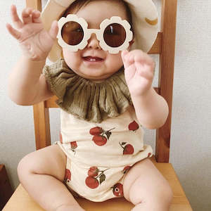 Organic Zoo: Organic Zoo Tomato Sleeveless Bodysuit