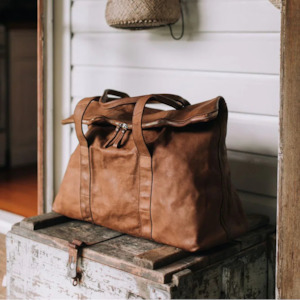 Kerina Leather Travel Bag