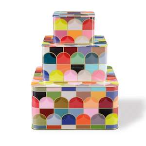 Home Decor 1: Tin Boxes Set of 3 Confetto