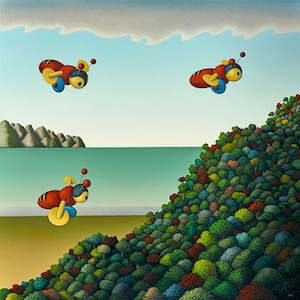 Busy Bees Picture |  Box Frame