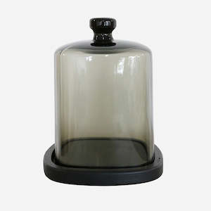 Cc Interiors: Perfumery Glass dome with Wooden Base