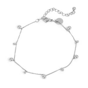 Bracelets: Bracelet with Balls | Silver | A & C