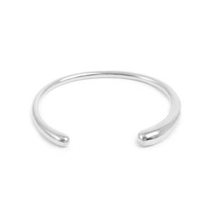 Pure Steel Cuff Bracelet | Silver | A & C