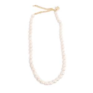 Pendants Necklaces: Short Chain Necklace with Freshwater Pearls | A & C