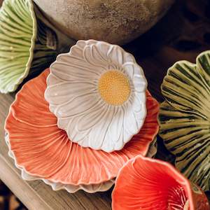 Maria Flor Bowl | White Daisy | Bordello Pinheiro