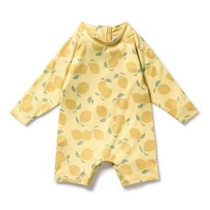 Lemon Drop One Piece Boyleg Swimsuit