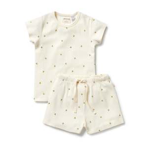 Wilson Frenchy: Bee Mine Organic Short Sleeved Pyjamas