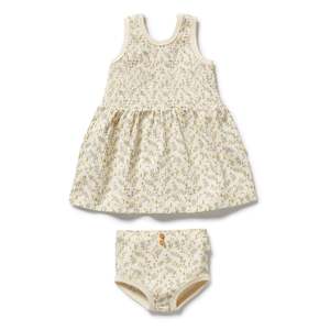 Wilson Frenchy: Lemon Leaf Organic Dress Set