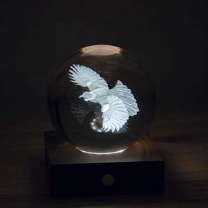 Tui 3D Laser Engraved LED Light