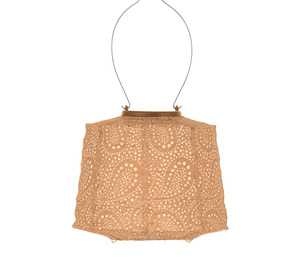 New Arrivals: Lumiz Lantern Lampshade 20cm Apricot Paisley