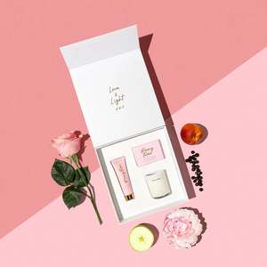 Living Light: LIving Light Pamper Gift Set | Peony Rose