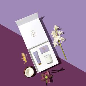 Living Light: Living Light Pamper Gift Set | Black Iris