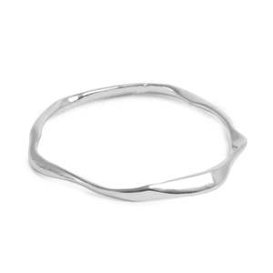 Sculptured Bracelet | Silver | A & C