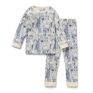 Woodland Adventures Organic Long Sleeved Pyjamas | Wilson & Frenchy