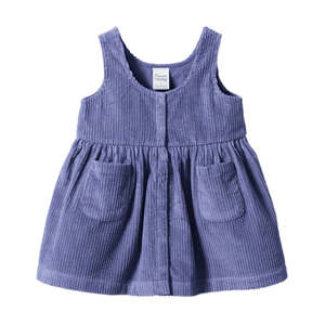 New Arrivals: Amelia Pinafore | Heron | Nature Baby