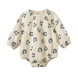 Meadow Muslin Bodysuit | Nature Baby
