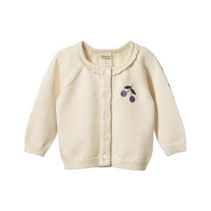 Winter Berry Piper Cardigan | Nature Baby
