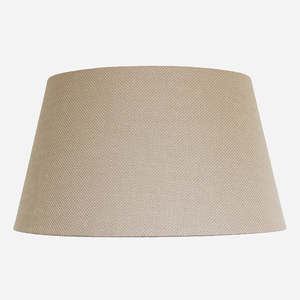 Flax Weave 51cm Tapered Drum Lampshade