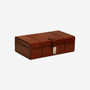 Savoy Leather Box | Small