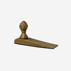 Cc Interiors: Acorn Door Stopper | Brass Antique