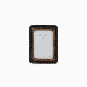 Beaded Photo Frame Black | 4x6