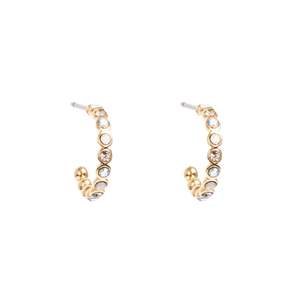 Solstice Gold Greole Earrings |A&C