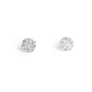 Solstice Stud Earring - Silver | A&C