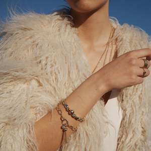 Shimmer Gold Bracelet | A&C
