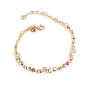 Sweet Droplets Multi Stone Bracelet | Gold | A& C