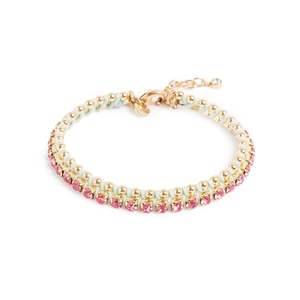 Friendship Bracelet Pink & Green | A&C