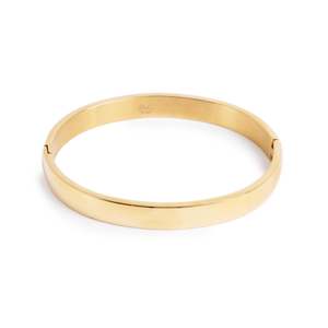 Bracelet | Bangle - Steel 14k Gold | A&C