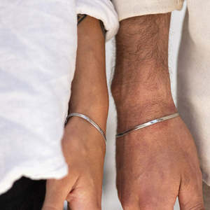 Silver Snake Bracelet | Unisex | A&C
