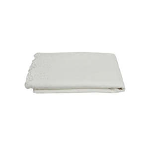 Embroidered White Tablecloth | French Country