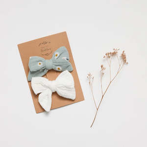 New Arrivals: Bow Hairclips | Set 2 | Over the dandelions