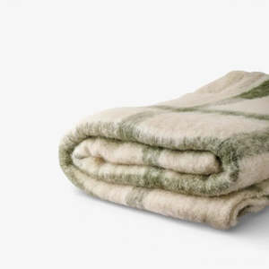 New Arrivals: Juniper Check Throw | Green | French Country